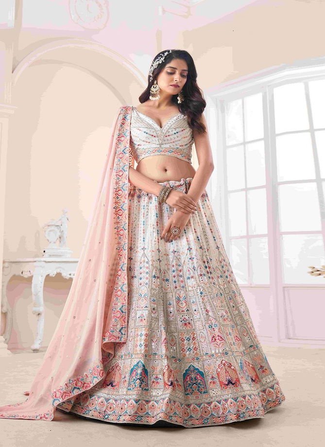 Arya Designs Volume 46 Bridal Lehenga Choli Catalog