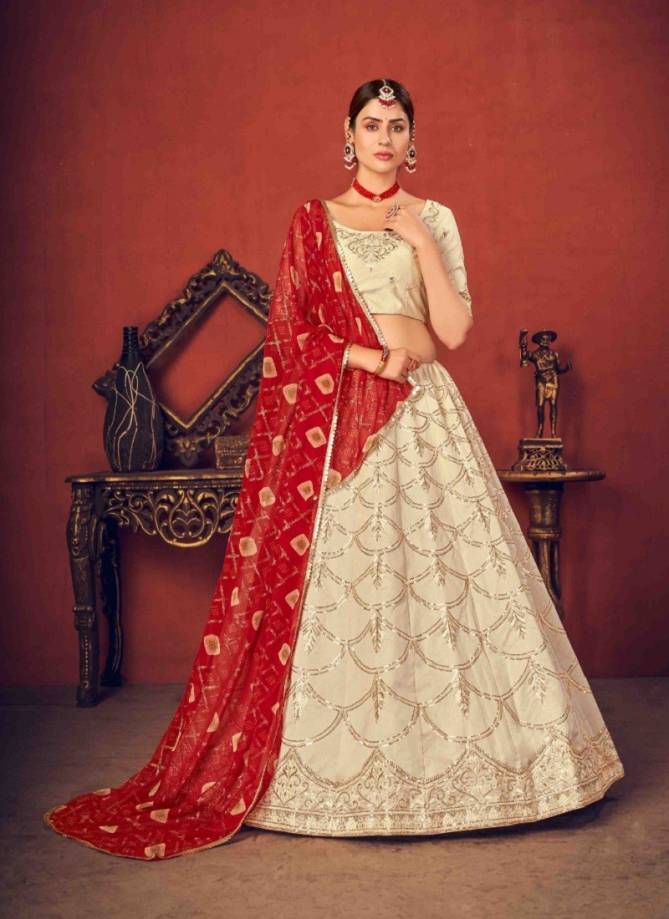 Bridesmaid Vol 13 By Khushboo Art Silk Designer Lehenga Choli Catalog