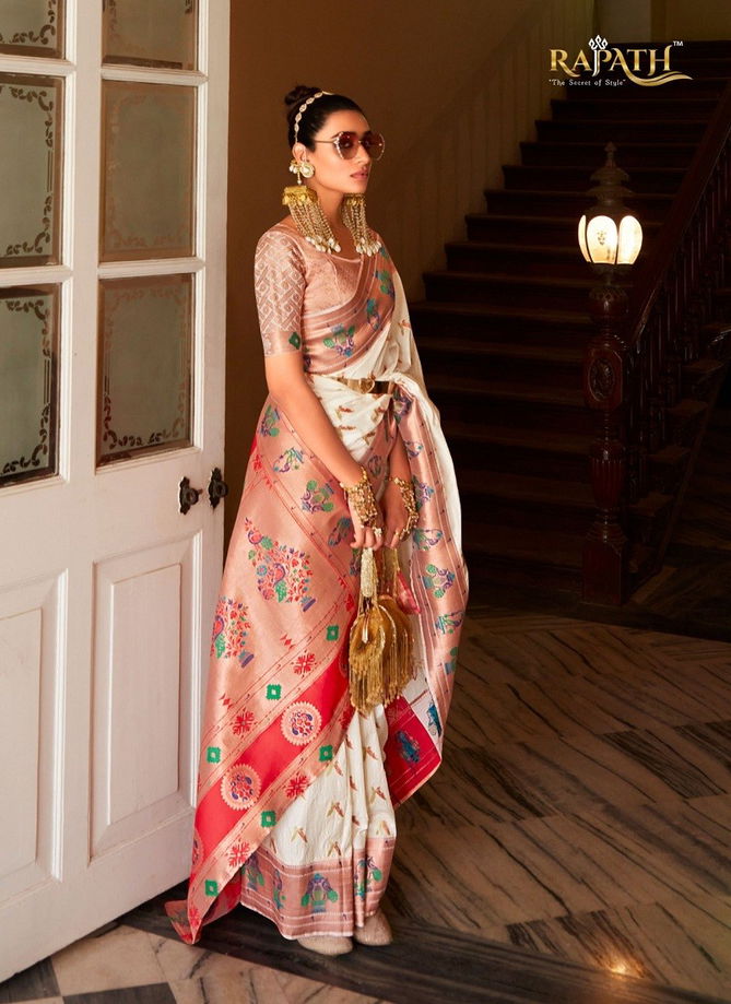 Love Birds By Rajpath Pure Heavy Silk Designer Saree Catalog