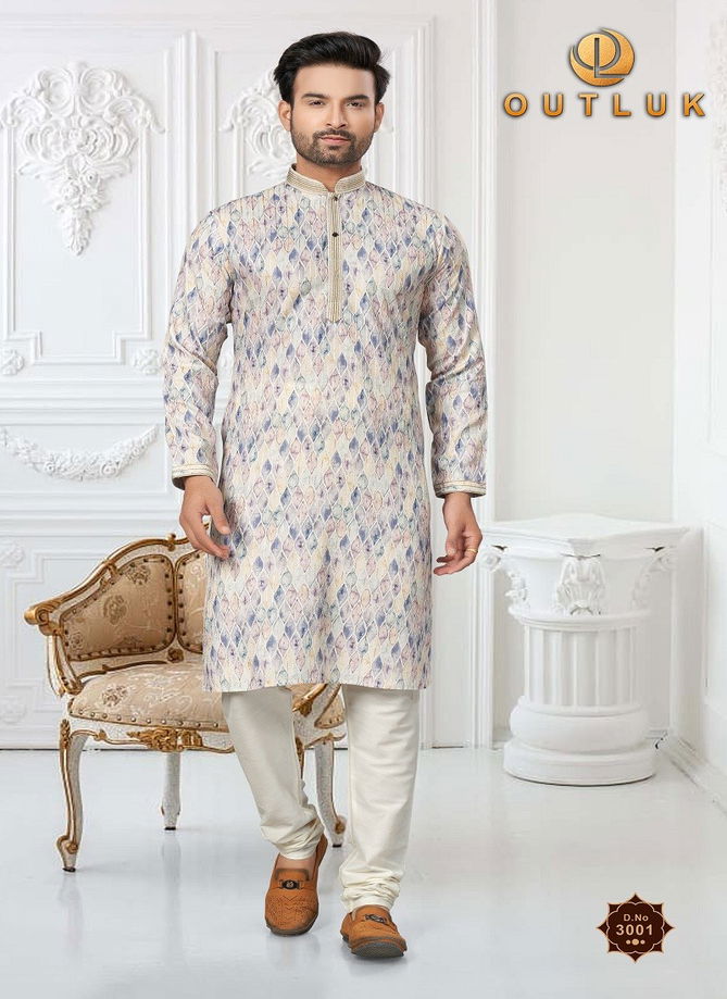 Outluk Wedding Collection Vol 3 Mens Wear Kurta Pajama Catalog 