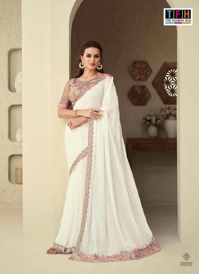 Silver Screen 18th Edition By Tfh Silk Designer Saree Catalog