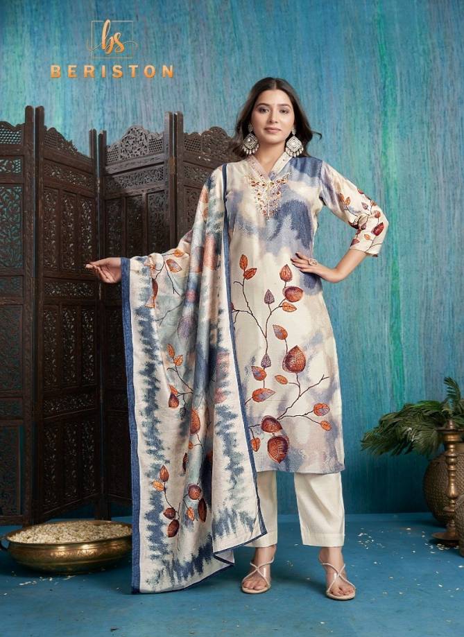 Sparkle Vol 1 By Beriston Viscose Silk Kurti With Bottom Dupatta Manufactures