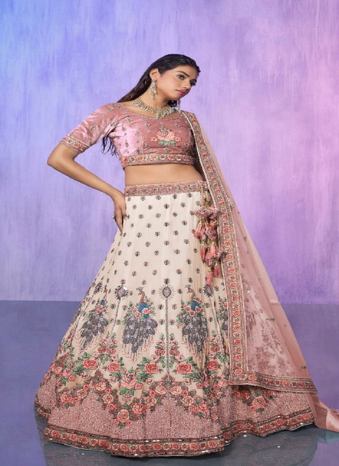 Look Book by Arya Embroidered Designer Lehenga Choli Catalog