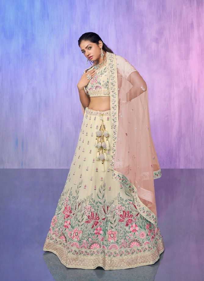 Look Book by Arya Embroidered Designer Lehenga Choli Catalog