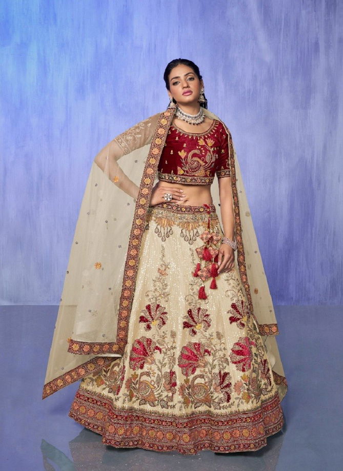 Look Book by Arya Embroidered Designer Lehenga Choli Catalog