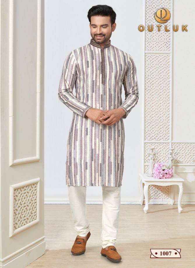 Outluk Wedding Collection 1 Mens Wear Kurta Pajama Catalog