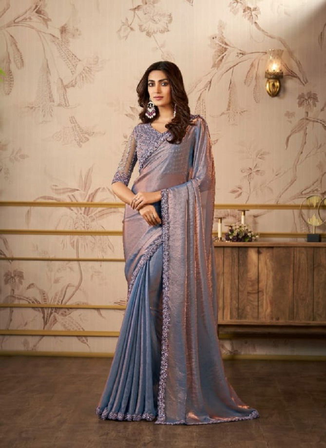 Kaina By Anmol Satin Organza Designer Saree Catalog