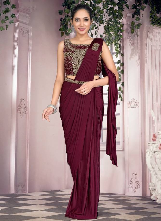 1016031 Colours Ready To Wear Wholesale Party Wear Sarees