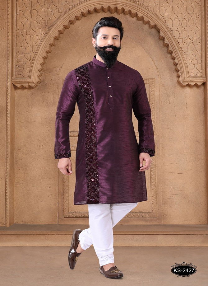 1632 Wedding Mens Wear Stright Kurta Pajama Wholesale Shop In Surat