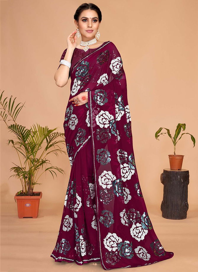 Adventure Printed Wholesale Designer Sarees