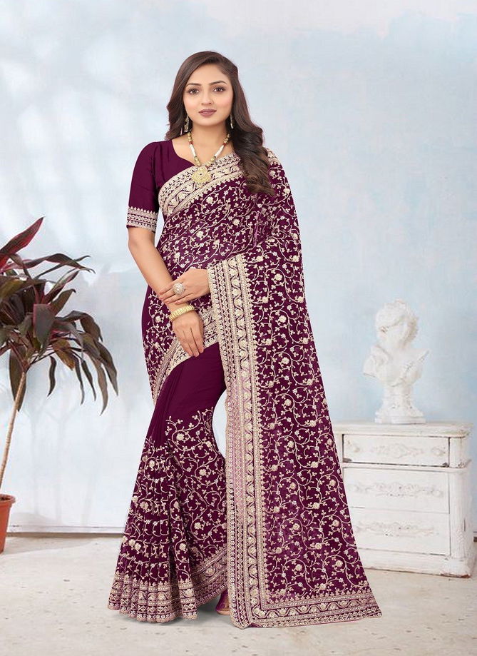 Anamika By Nari Fashion Georgette Saree Catalog