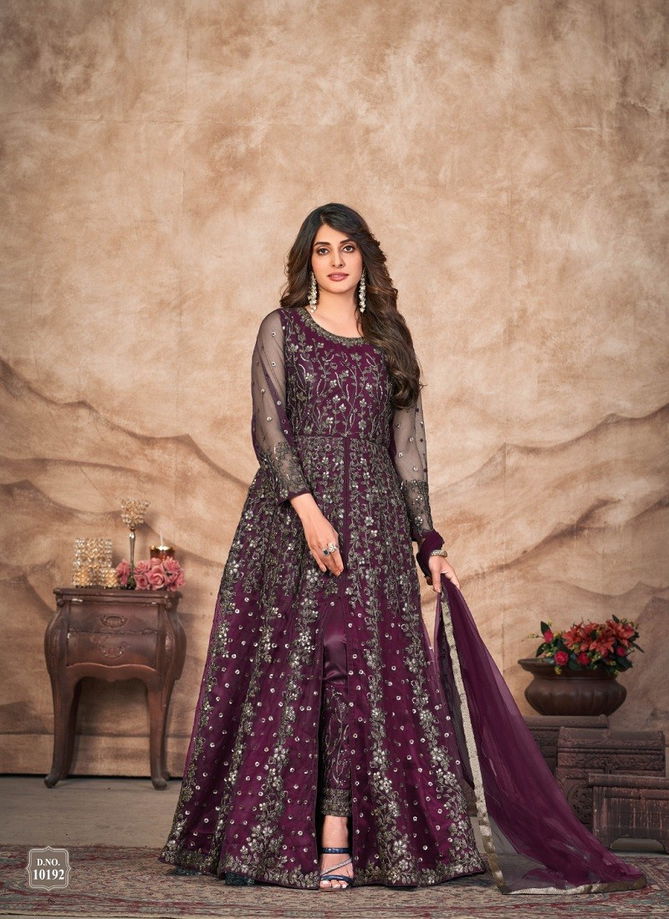 Anjubaa Vol 19 By Anjuba Designer Net Salwar Suit Wholesale Online