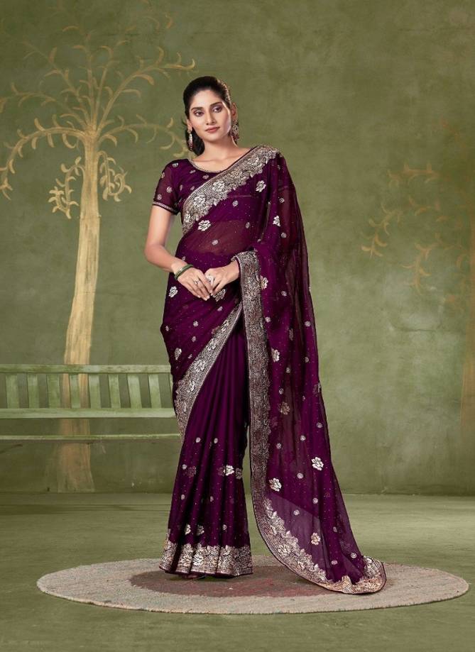 Jayshree 2220 A To D Chiffon Designer Wedding Wear Surat Saree Wholesale Market