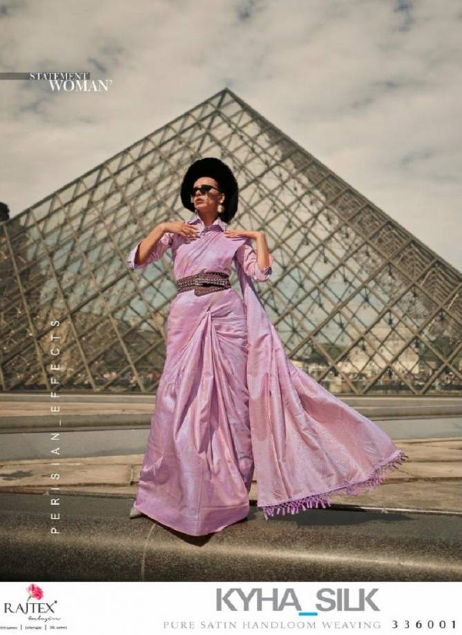 Kyha Silk By Rajtex Satin Silk Designer Saree Catalog