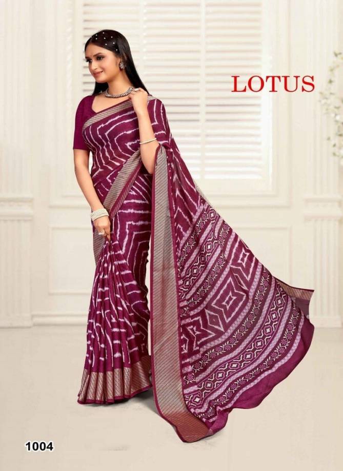 Lotus By Mahamani Creation Heavy Moss Printed Viscose Sarees Wholesale Manufacturers