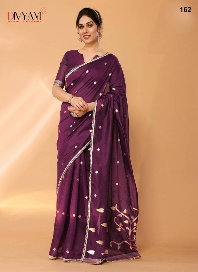 Priti By Divyam Chanderi Silk Designer Saree Wholesale Clothing Suppliers In India