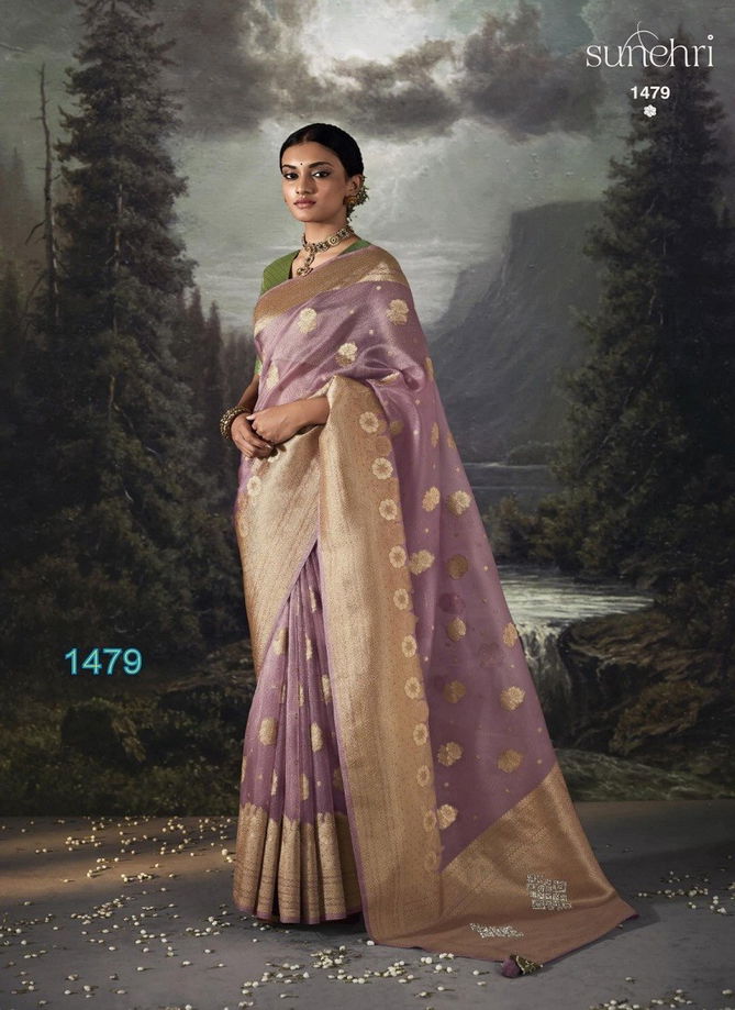 RaatRani By Kimora Organza Banarasi Designer Saree Catalog