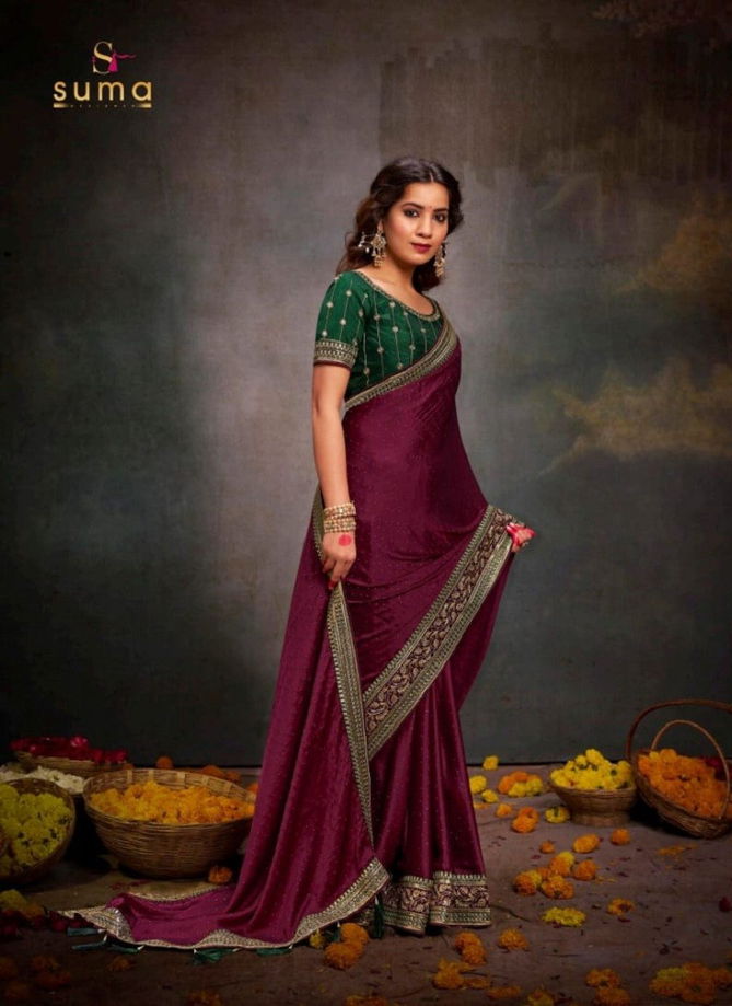 Silk Sanchi By Suma Designer Occasion Wear Saree Wholesale Shop In Surat