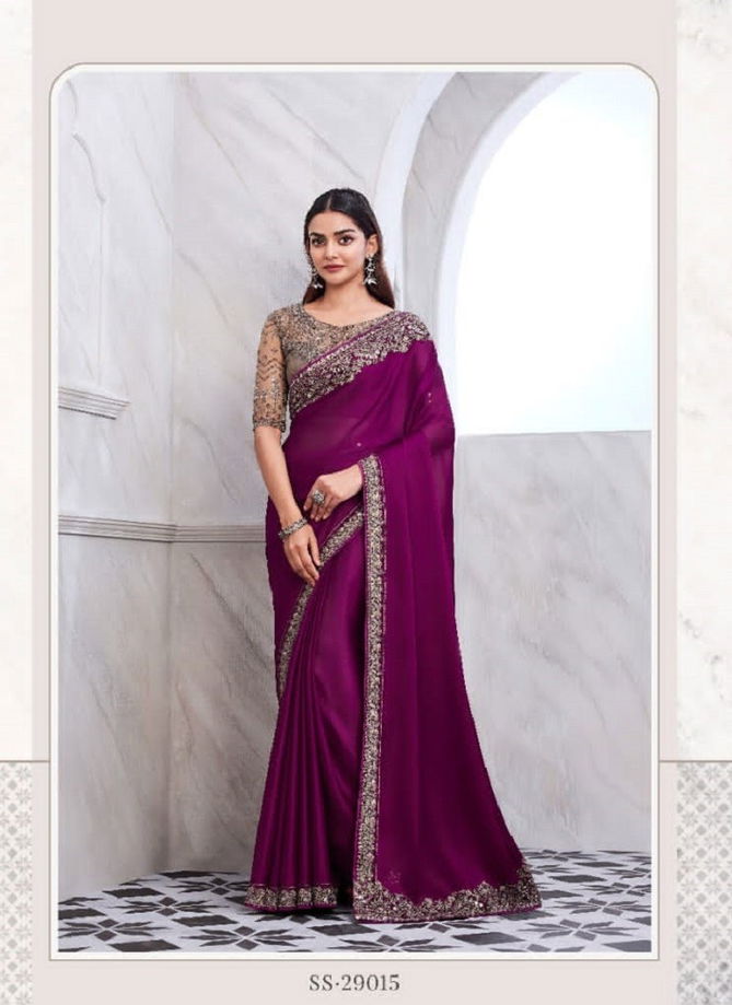 Silver Screen Vol 19 By Tfh Heavy Designer Party Wear Sarees Wholesale Suppliers In India