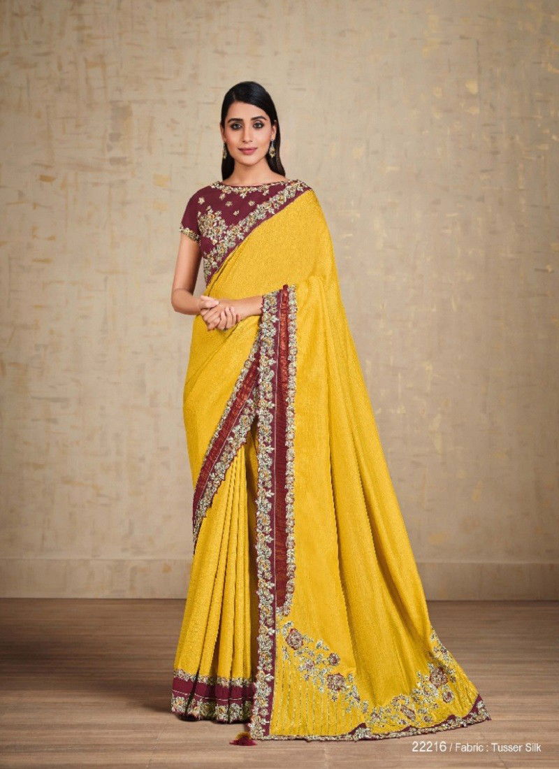 Alyona By Mahotav Party Wear Saree Catalog