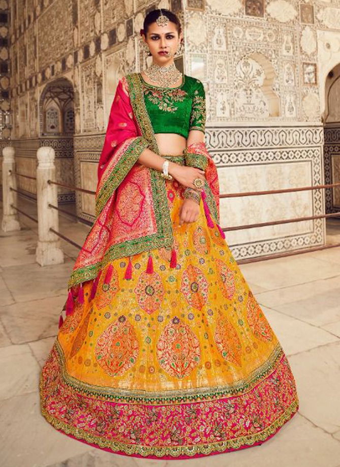 Aadhya Designer Wholesale Bridal Lehenga Choli