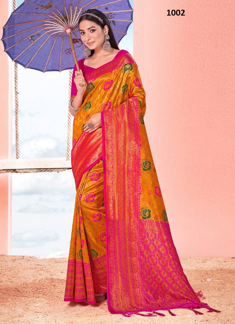 Manisha By Sangam Silk Saree Catalog