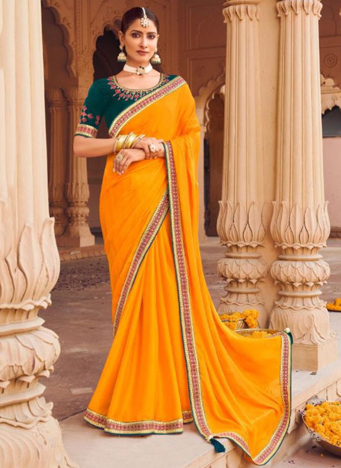 Aadhya Festive Wear Wholesale Silk Sarees Catalog