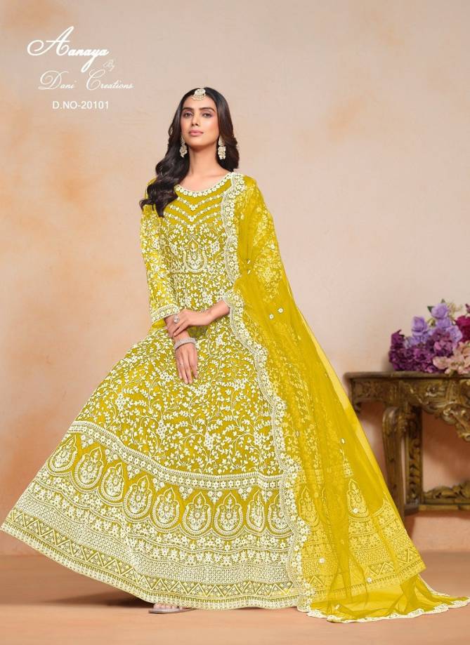 Aanaya Vol 201 By Twisha Net Designer Salwar Suit Suppliers In India