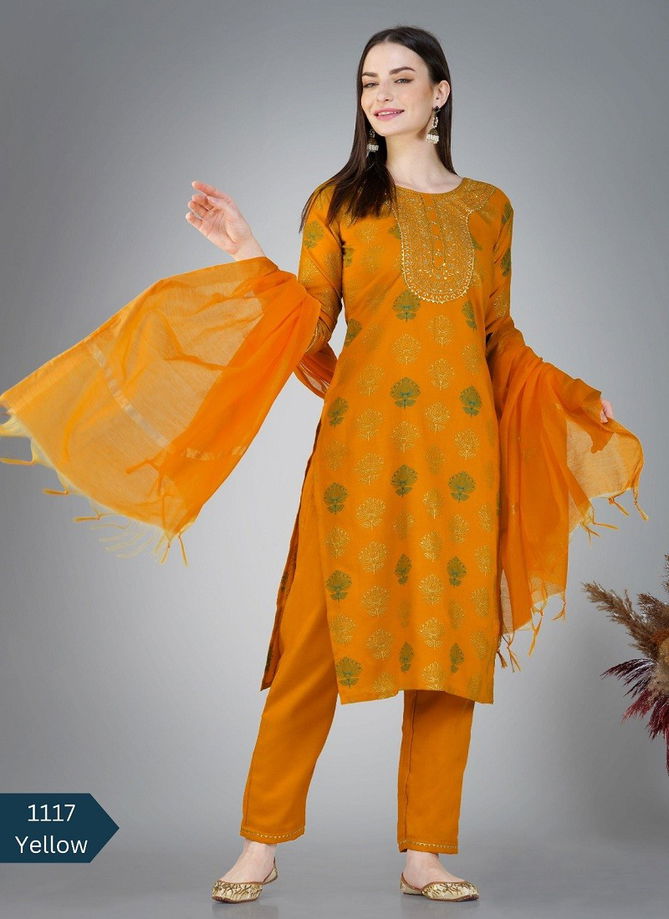 Aradhana Cotton Magic Slub Kurti Bottom With Dupatta Catalog