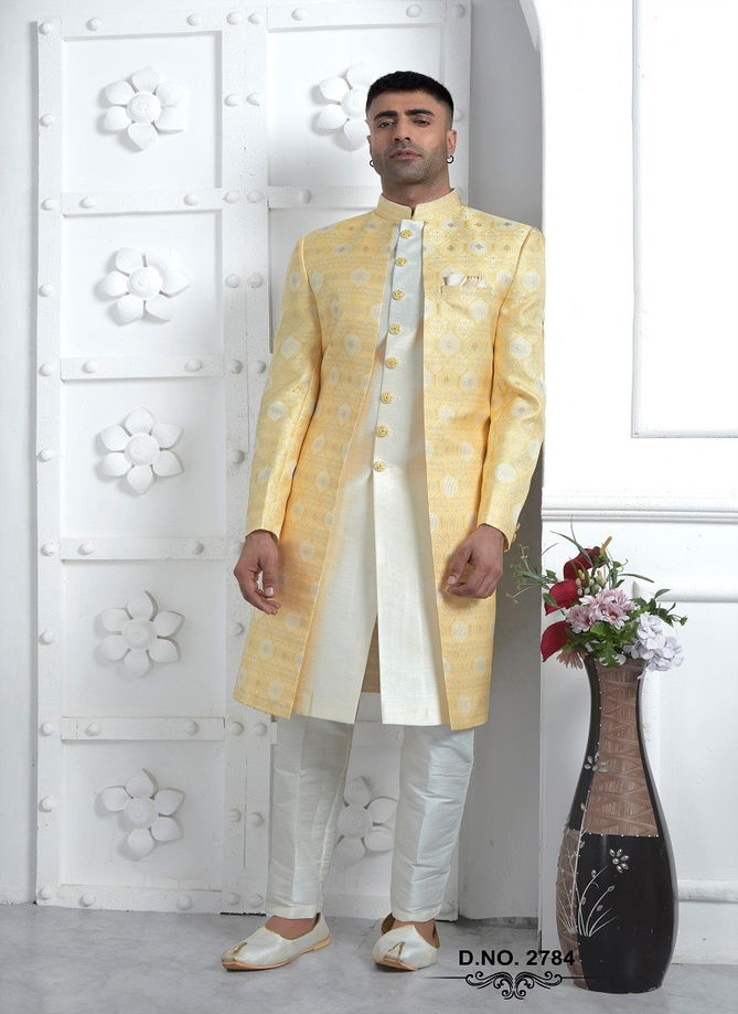 Function Wear Indo Western Mens Jacket Set Wholesale Price In Surat