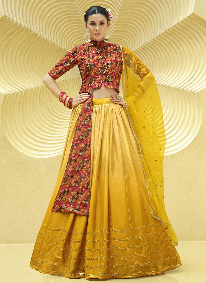 Girly Vol 23 By Khushboo Indowestern Lehenga Catalog