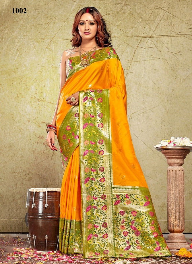 Gulbari By Sangam Designer Sarees Catalog