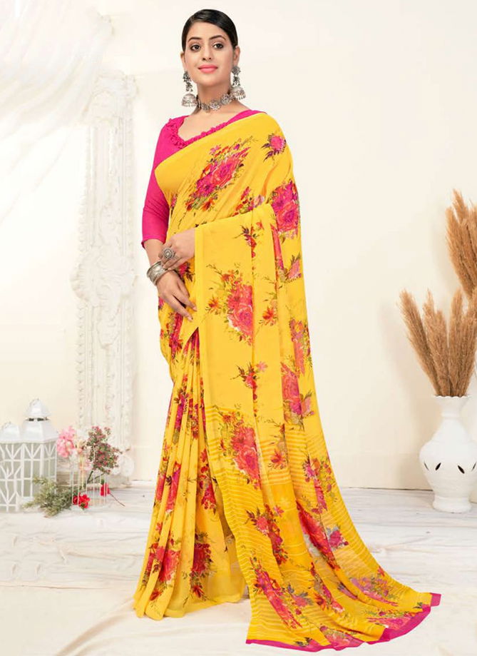 Jhalak By Ishika 8301 To 8314 Printed Sarees Catalog 