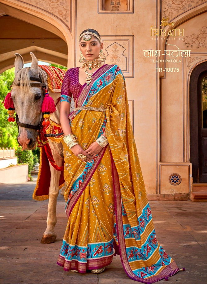 Labh Patola By Tripath Printed Saree Catalog