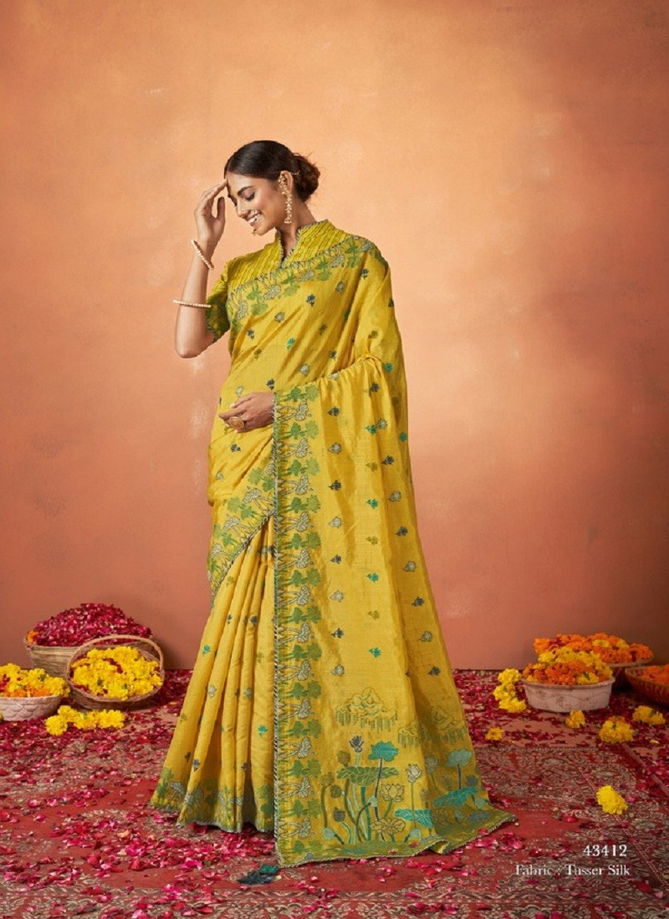 Pradha By Mahotsav Silk Party Wear Designer Saree Catalog