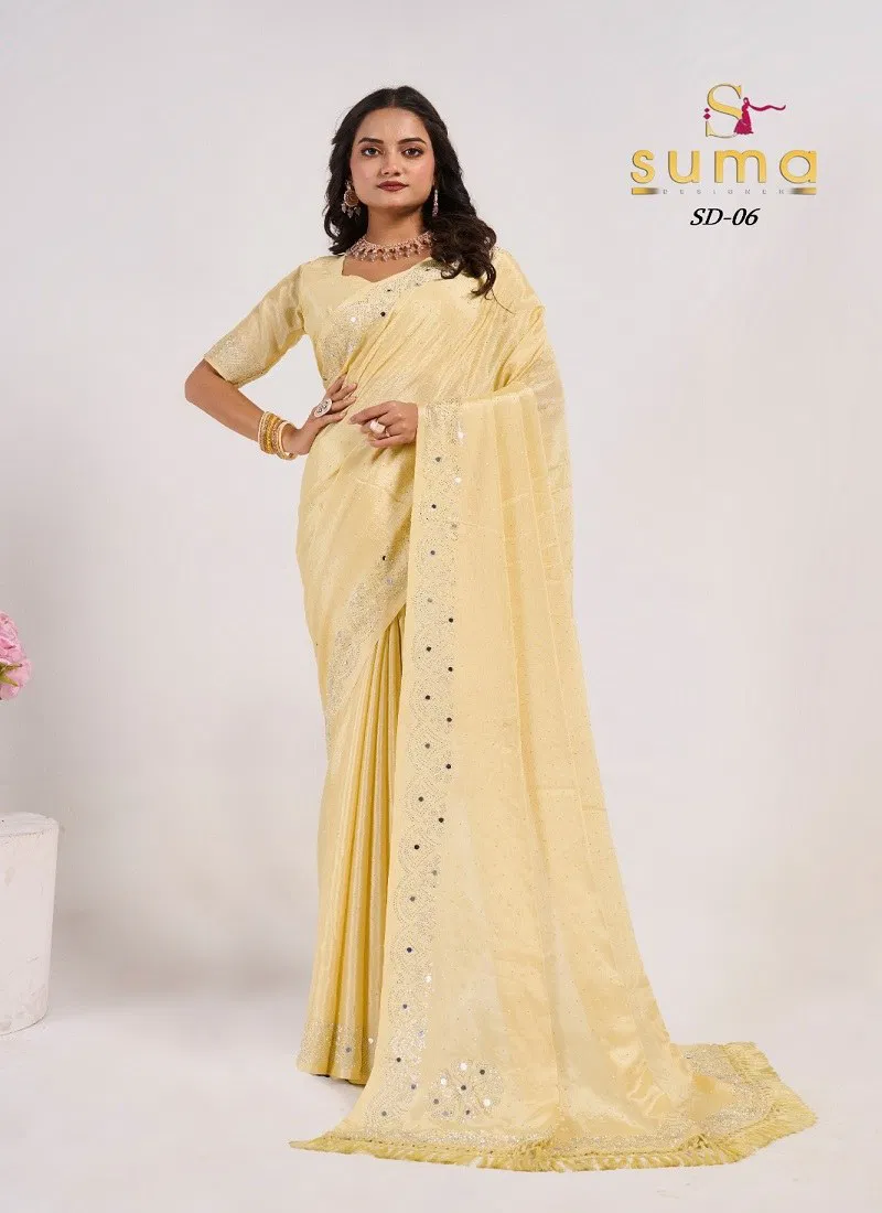 Sd 01 To Sd 11 By Suma Designer Party Wear Saree Wholesale Online