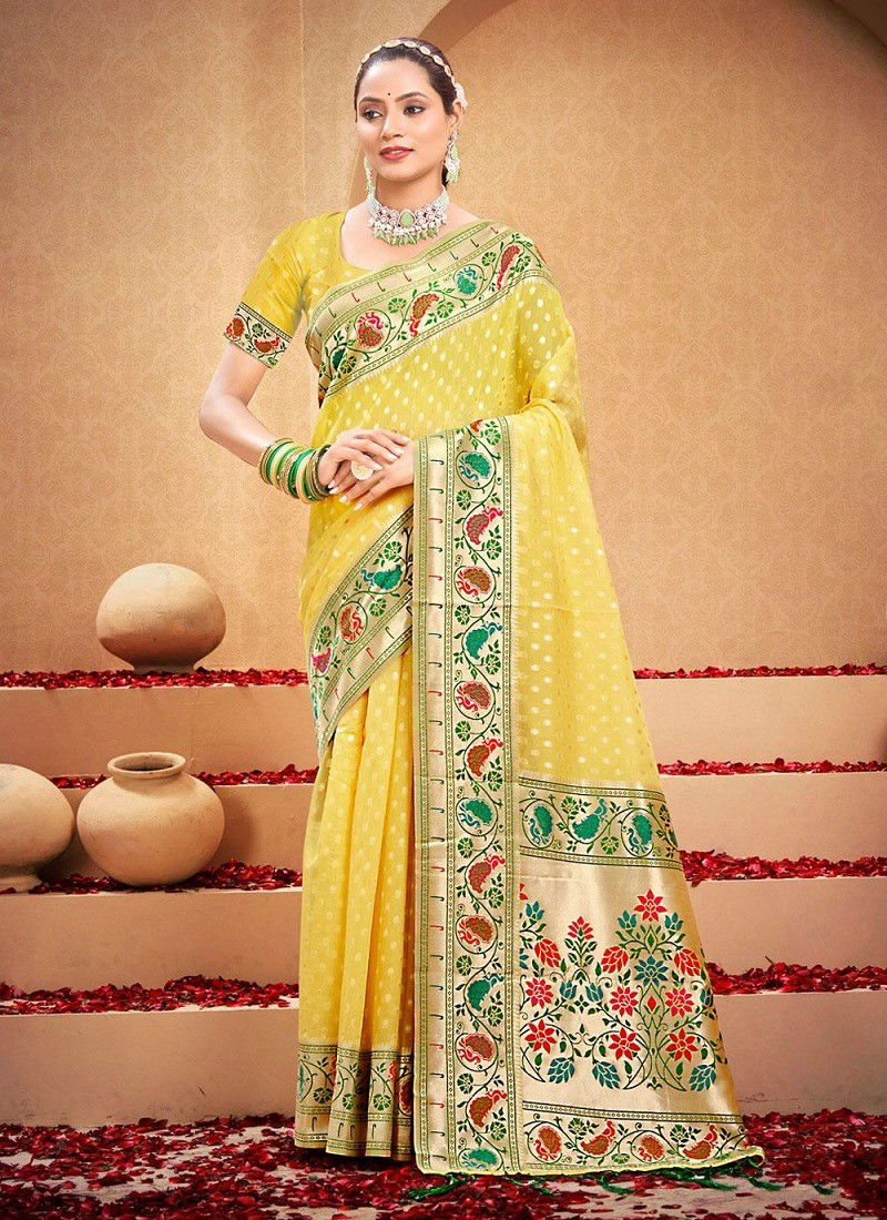 Shahi Cotton 1001 TO 1006 Series By Bunawat Cotton Sarees Wholesale Online