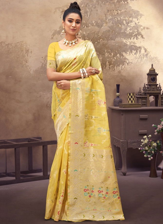 Shipra Printed Wholesale Cotton Silk Sarees Catalog