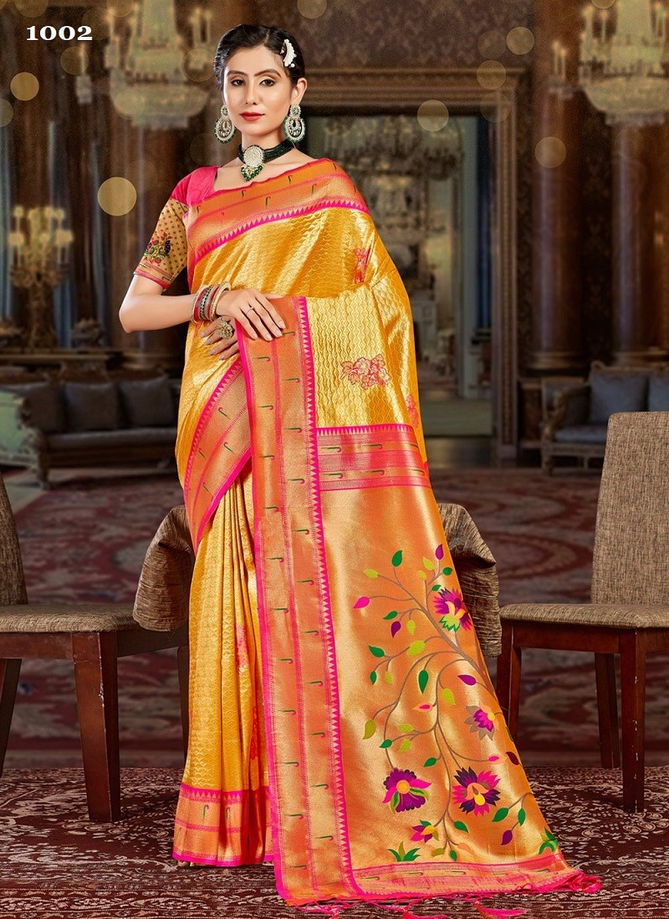 Kamiya Silk By Sangam Silk Sarees Catalog