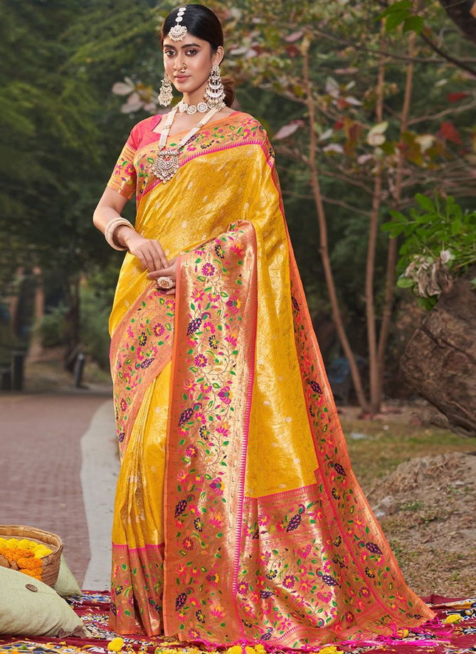 Sonapari Sangam Wedding Wear Wholesale Silk Sarees Catalog