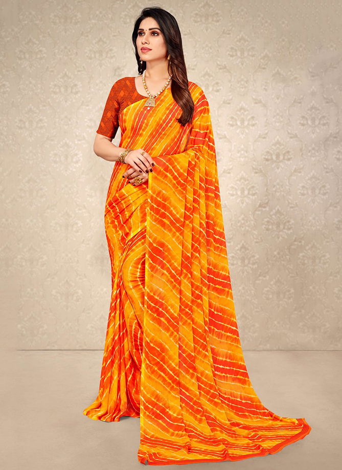 Star Chiffon Wholesale Printed Daily Wear Saree Catalog