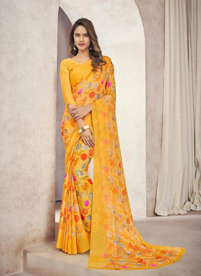 Star Chiffon 88th Edition By Ruchi Chiffon Saree Catalog