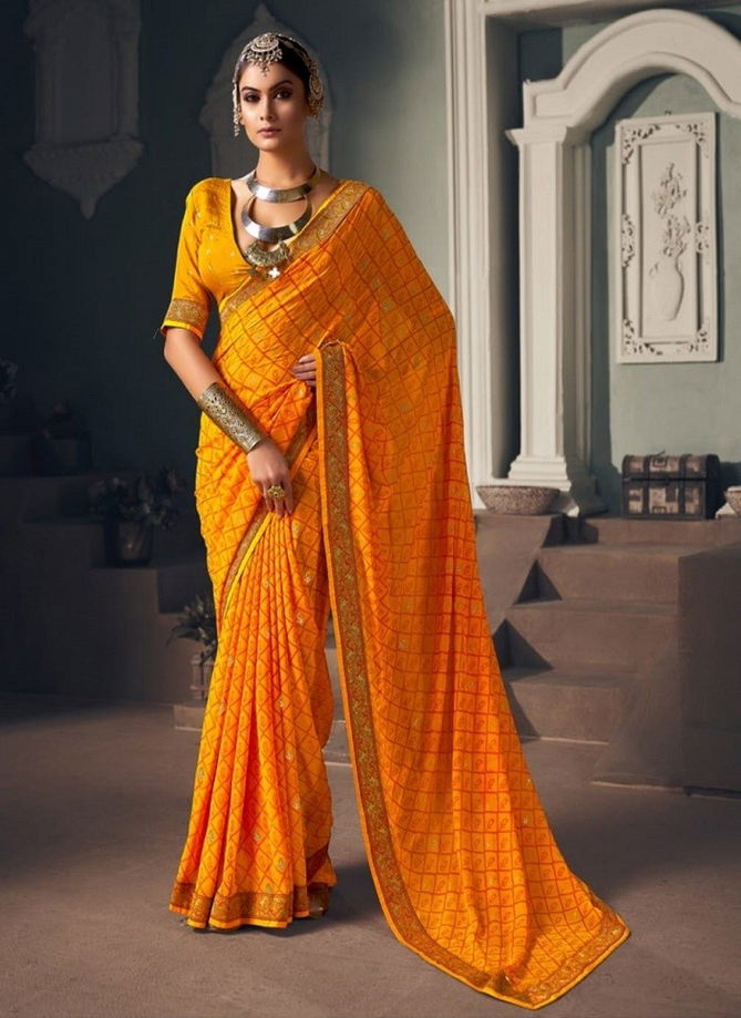 Vatika By Shubh Shree Georgette Saree Catalog