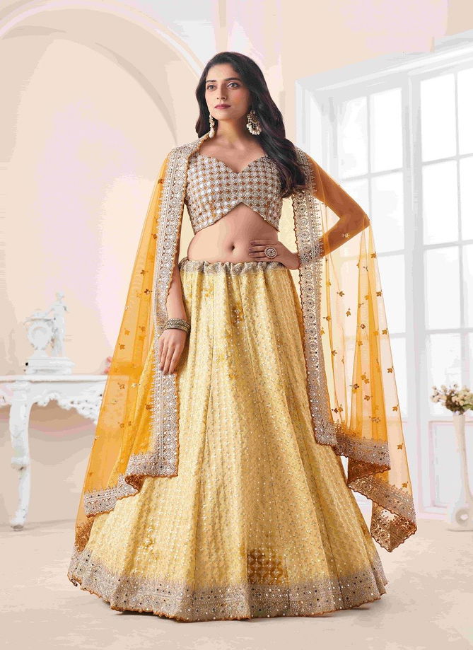 Arya Designs Volume 47 Party Wear Lehenga Choli Catalog