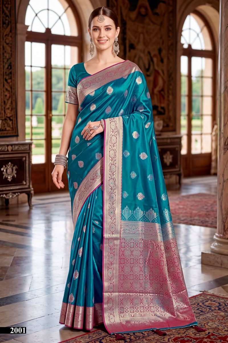 Queen Satin Vol 2 By Saroj Satin Silk Saree
