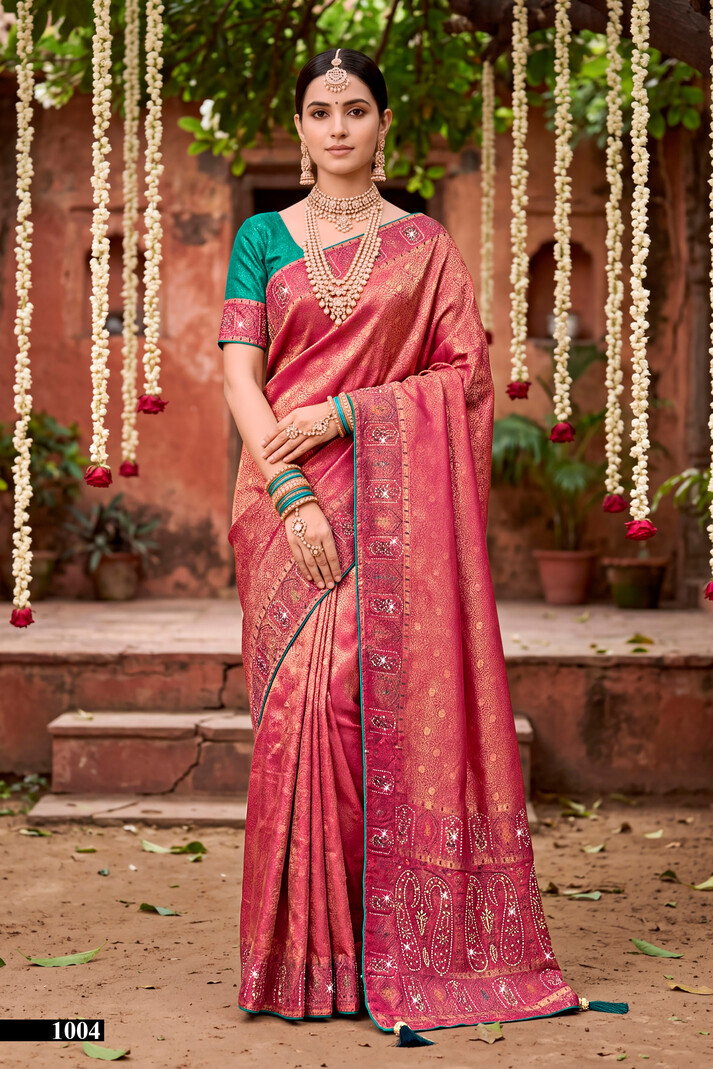Sanwariya Satin Saroski Vol 1 By Saroj Silk Saree 