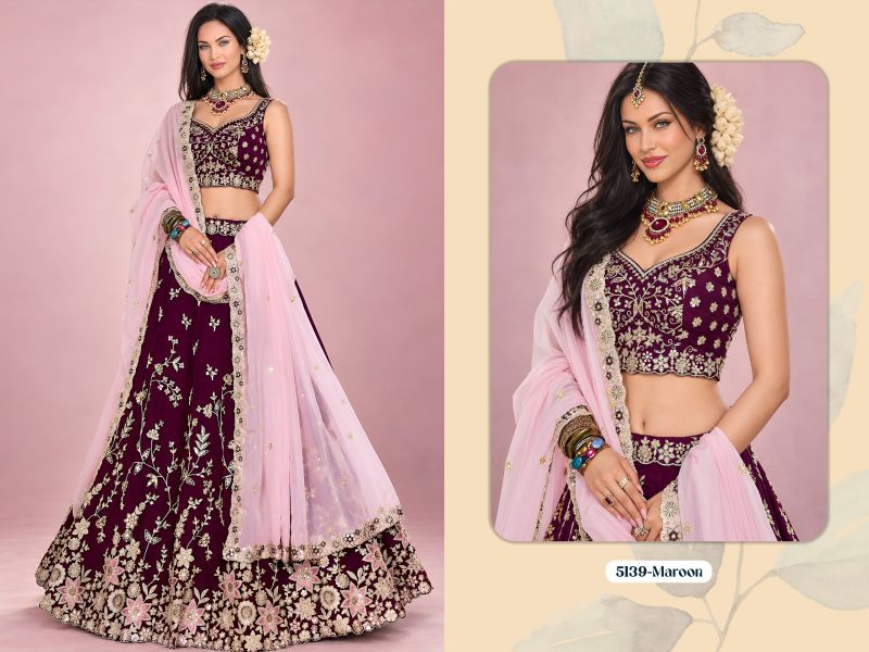 Zeel Vol 39 Rangoli Silk Zari And Sequence Embroidery Lehenga Choli