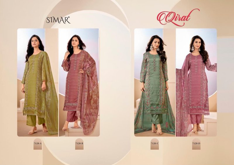 Qirat By Glossy Viscose Pashmina Dress Materials