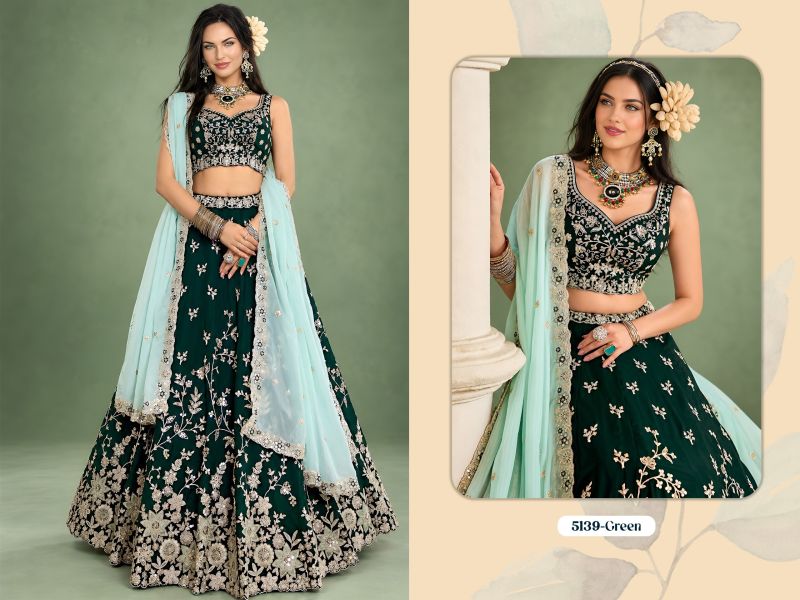 Zeel Vol 39 Rangoli Silk Zari And Sequence Embroidery Lehenga Choli
