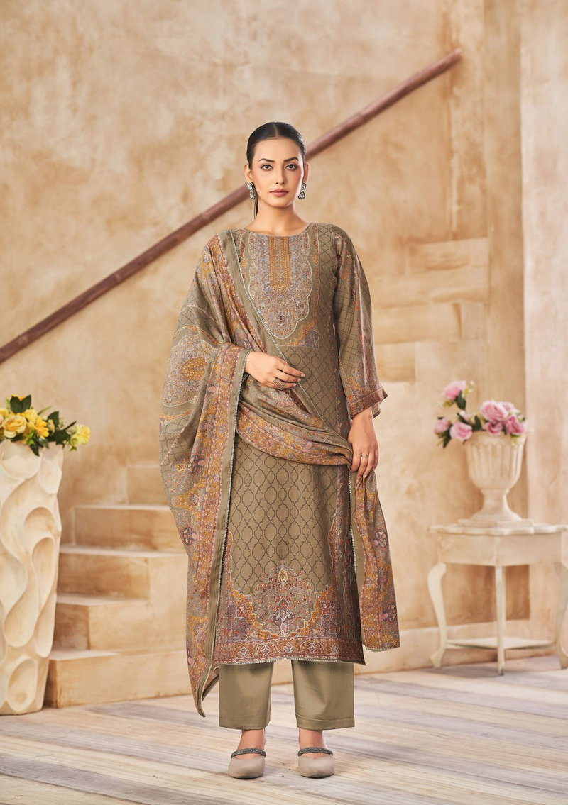 modal silk dress material Mitwa